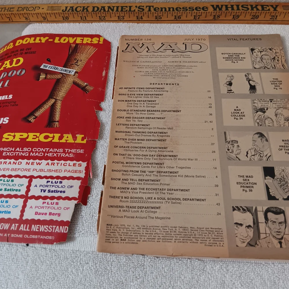Vintage MAD Magazine Issue